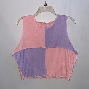 Shein Cropped Inside Out Style Tank